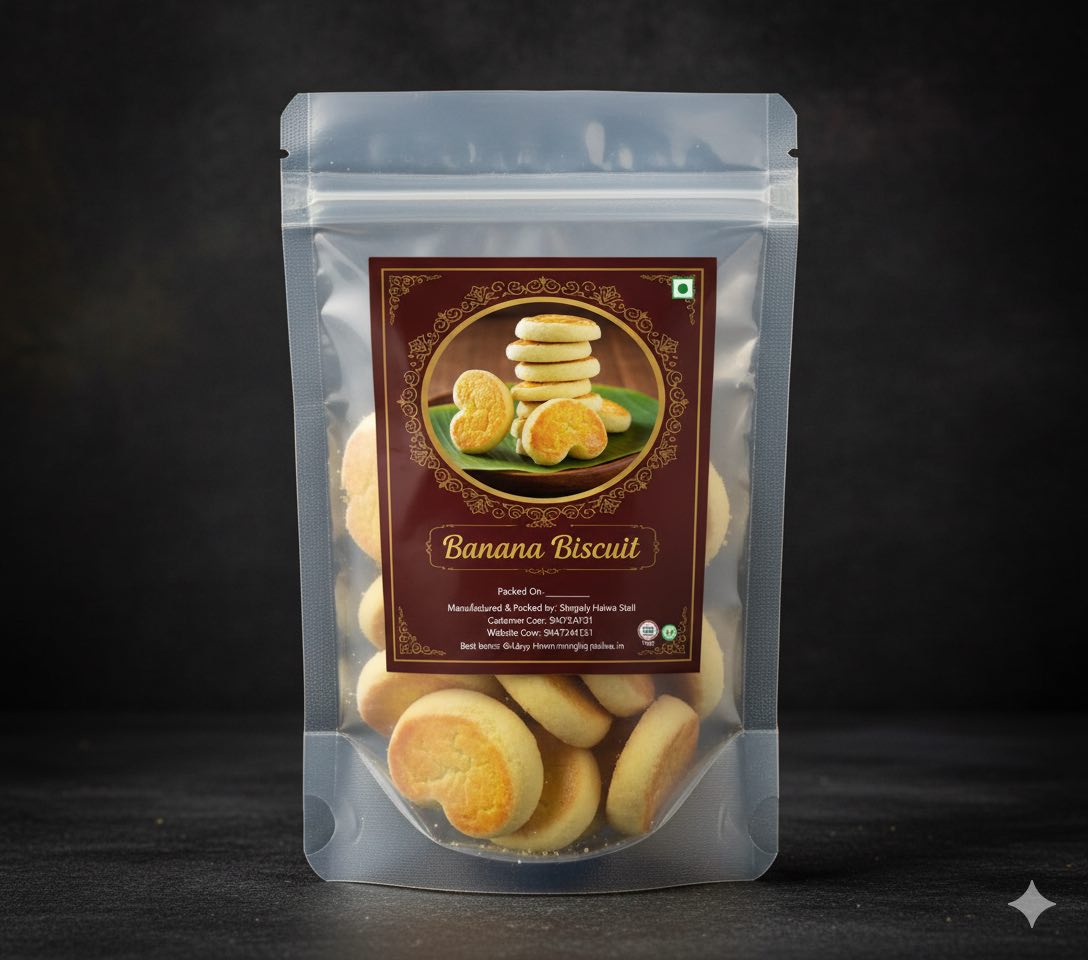 Banana Biscuit 250gm