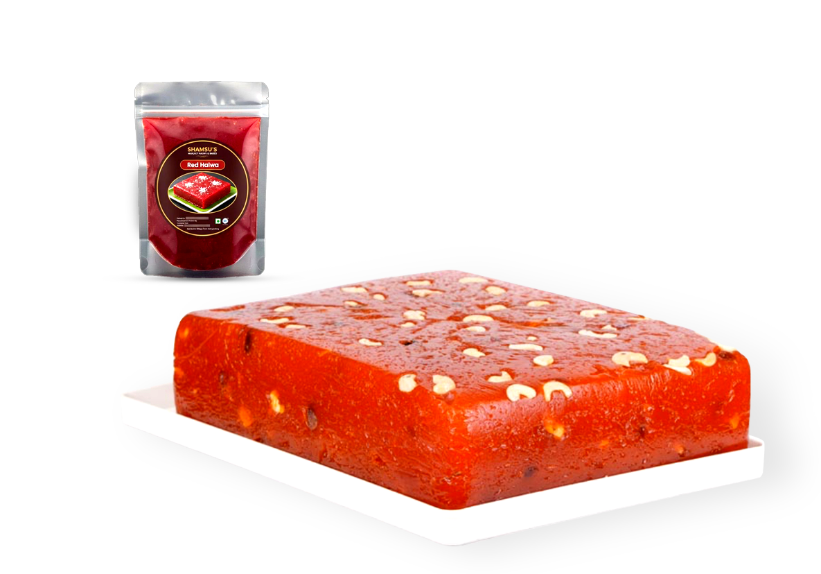 Traditional Red Halwa