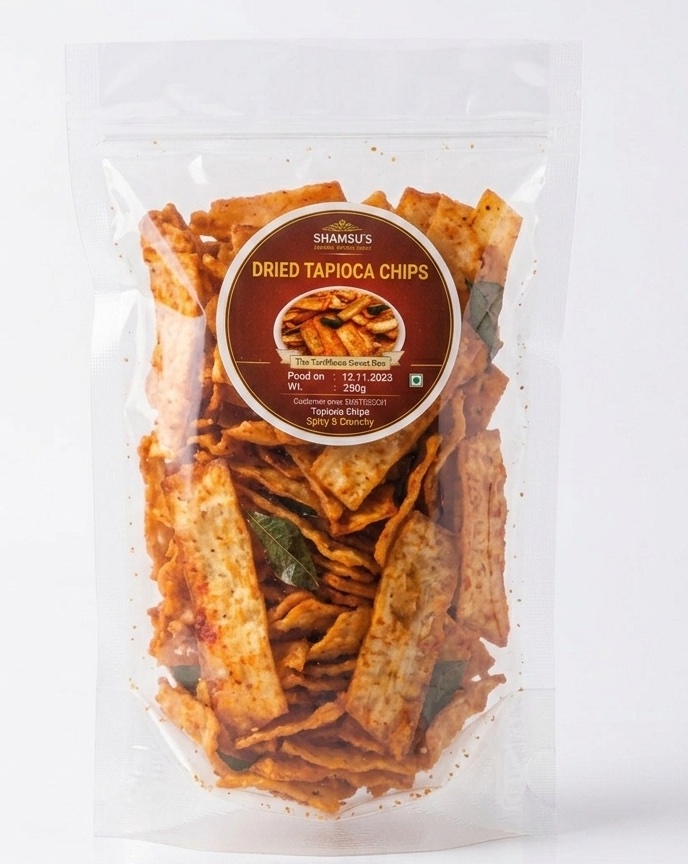 Dried Tapioca Chips 150gm
